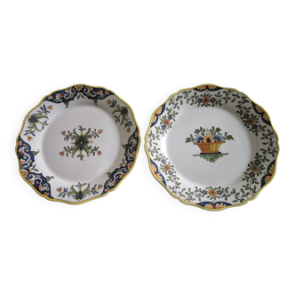 Set of two plates by Géo Martel.