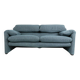 Vico Magistretti "Maralunga" 2-seater re-upholstered sofa For Cassina