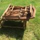 Chaise longue rotin 1930