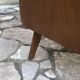 Chiffonnier pieds compas 1950 en bois clair