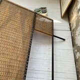 Metal and wicker headhead 50s