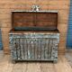 console - coffre de mariage en teck birman