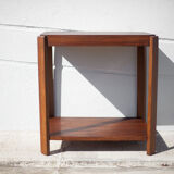 Art deco pedestal table, art deco service, art deco wood furniture, sofa end, interior decoration