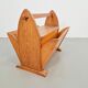 Art Deco Magazine Rack with Three Drawers, 1930s