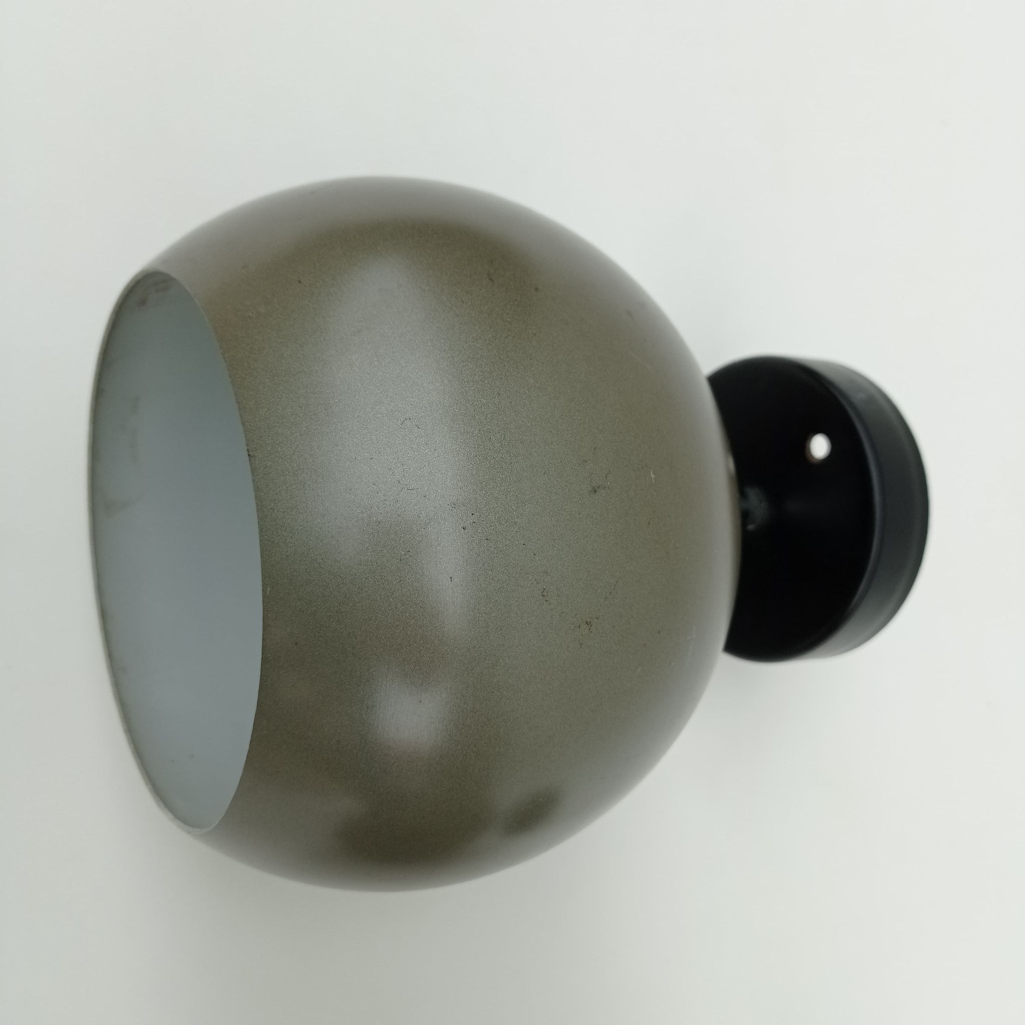 Space Age round wall lamps from the 70's