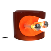 Coral ceramic table lamp by Perdomello, 1970