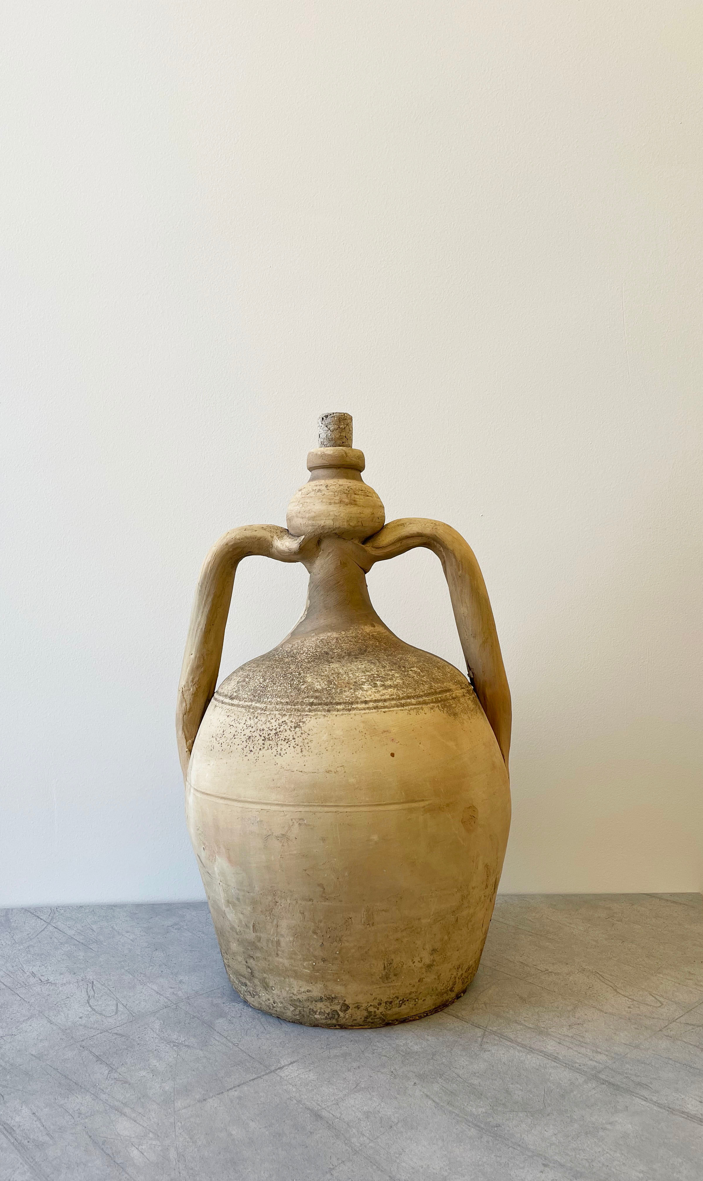 Antique unglazed amphora