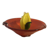 Cendrier en verre soufflé