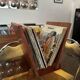 Kiosque / Range-vinyles en bois bubinga – fabrication artisanale