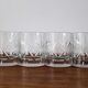 4 Dewar's whisky glasses