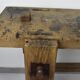 Former oak carpenter's workbench