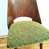 Ensemble de quatre chaises O. Haerdtl, Ton, Holesov, Tchécoslovaquie, les années 60