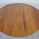 Table à manger en orme de Luigi Gorgoni années 80