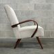 Fauteuil restauré par Jaroslav Smidek 6952 pour Ton