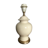 Vintage ceramic lamp foot