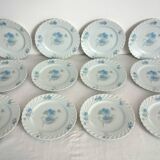 Dessert service for 12 "Bergère", Haviland Limoges