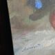 Old painting primroses signed Rinat Animaev – Russian school – oil on
