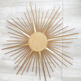 Mirror bulging Sun 85 x 85 cm