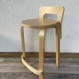 Alvar Aalto high stool for Artek