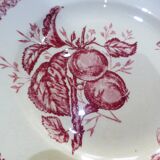 1 plate dessert in terre de fer from choisy le roi