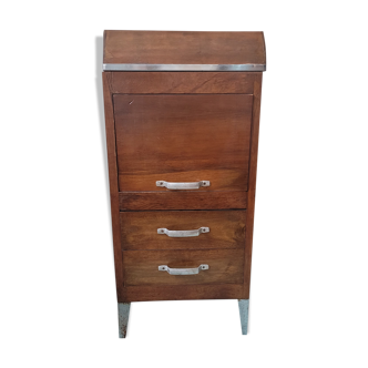 Vintage wooden desk box / or bathroom furniture