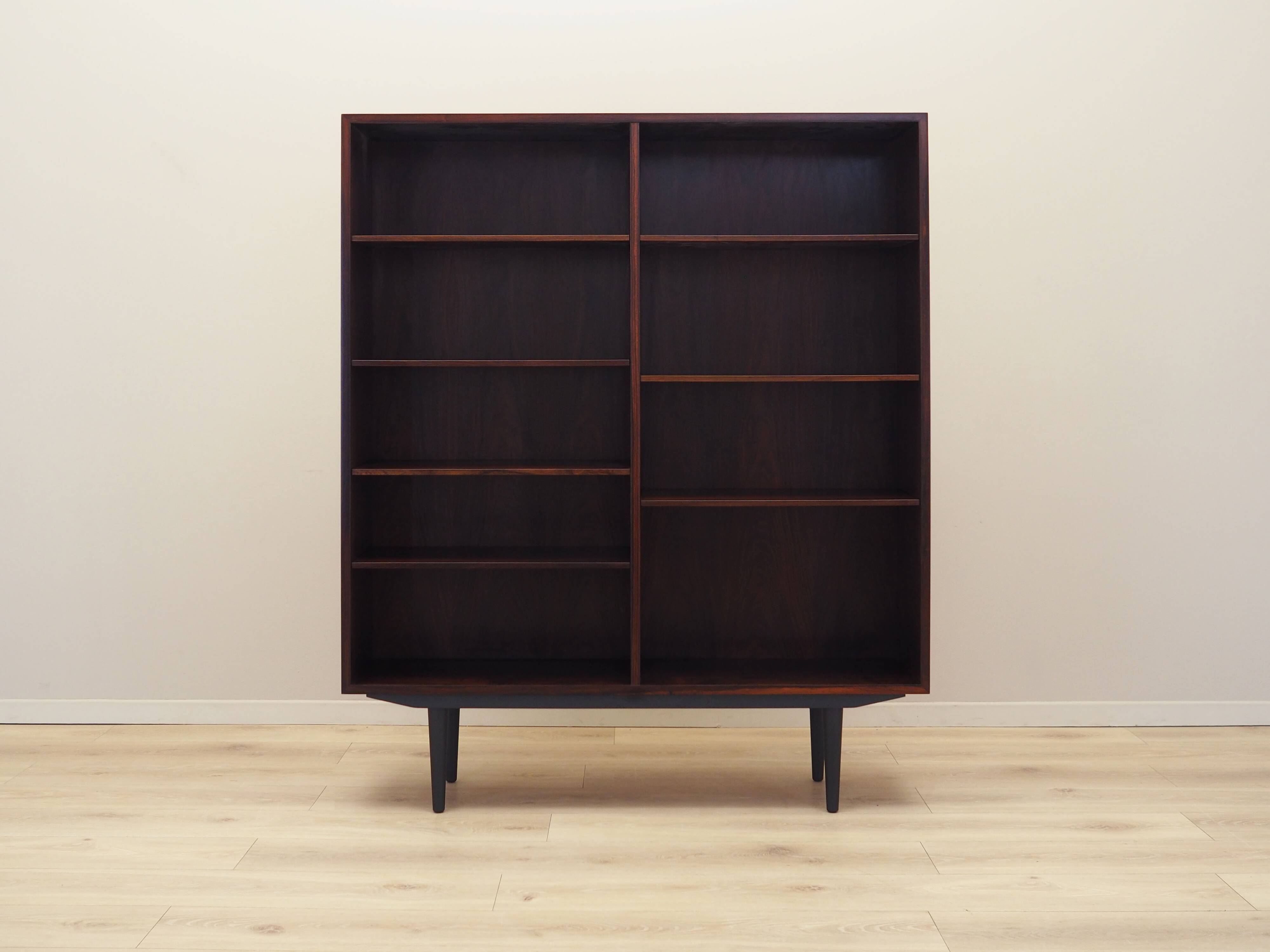 Rosewood bookcase, Danish design, 1970s, manufacturer: Omann Jun