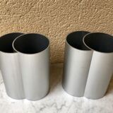 Pair of minimalist vase, 70s