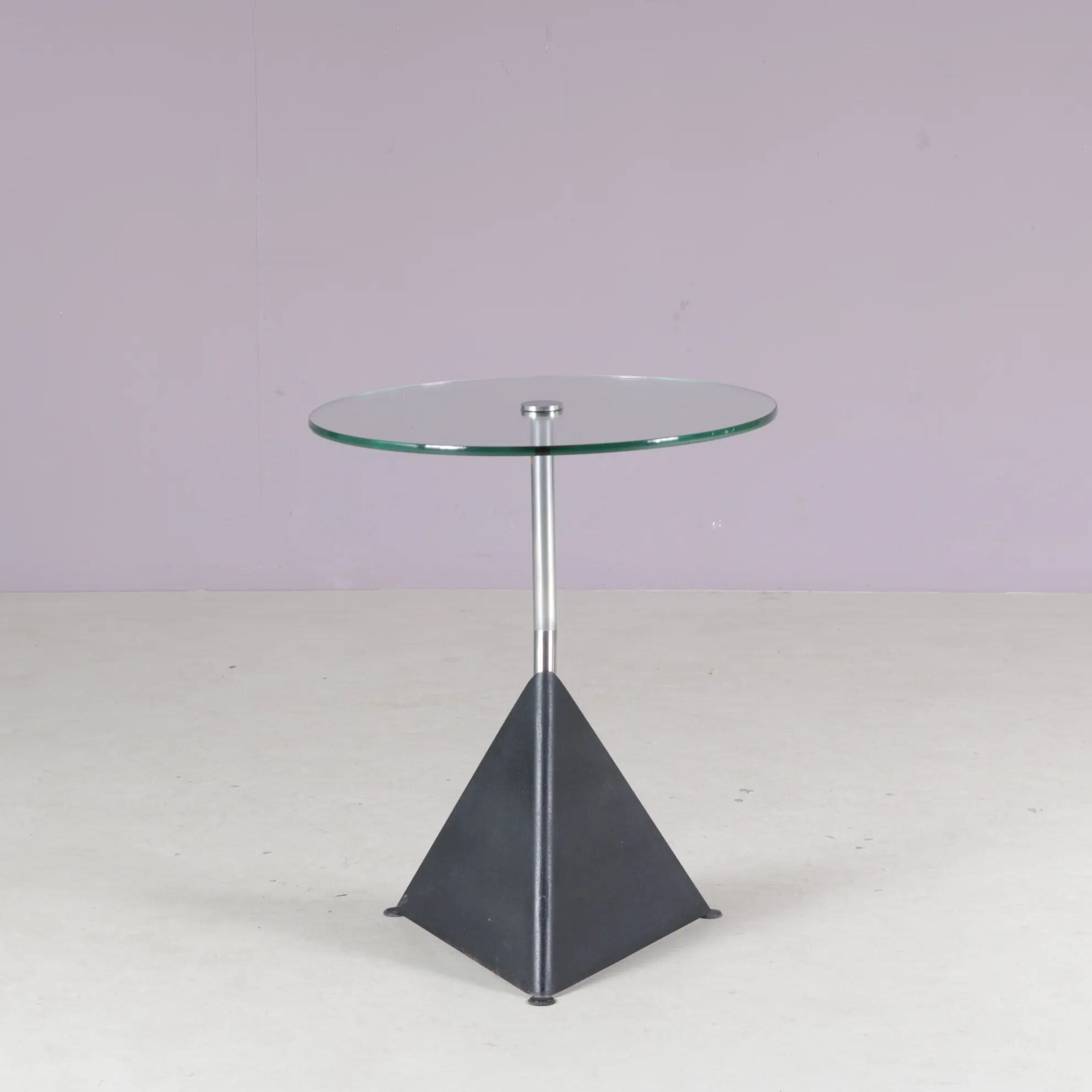 1980s HK-5 side table by Hank Kwint for Metaform, Netherlands