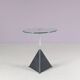 1980s HK-5 side table by Hank Kwint for Metaform, Netherlands