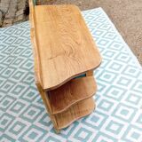 Low solid oak sideboard