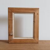 Golden wood frame