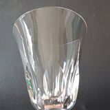 6 crystal stem glasses Cerdagne service Saint Louis vintage