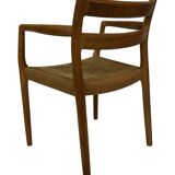 Vintage Niels Otto Moller Armchair Model 67 in Oak Danish Design