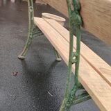 Old garden bench cast-cast foot