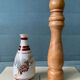 Vintage Japanese sake bottle in porcelain – Kutani – H15 cm
