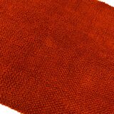 4x7 Kilim Terracotta Contemporary Kilim Area Rug, 120x205Cm