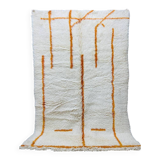 Moroccan rug in natural wool 200cm x 300cm