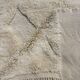 tapis Blanc Marocain  shaggy en laine