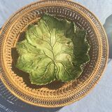 Braided straw basket