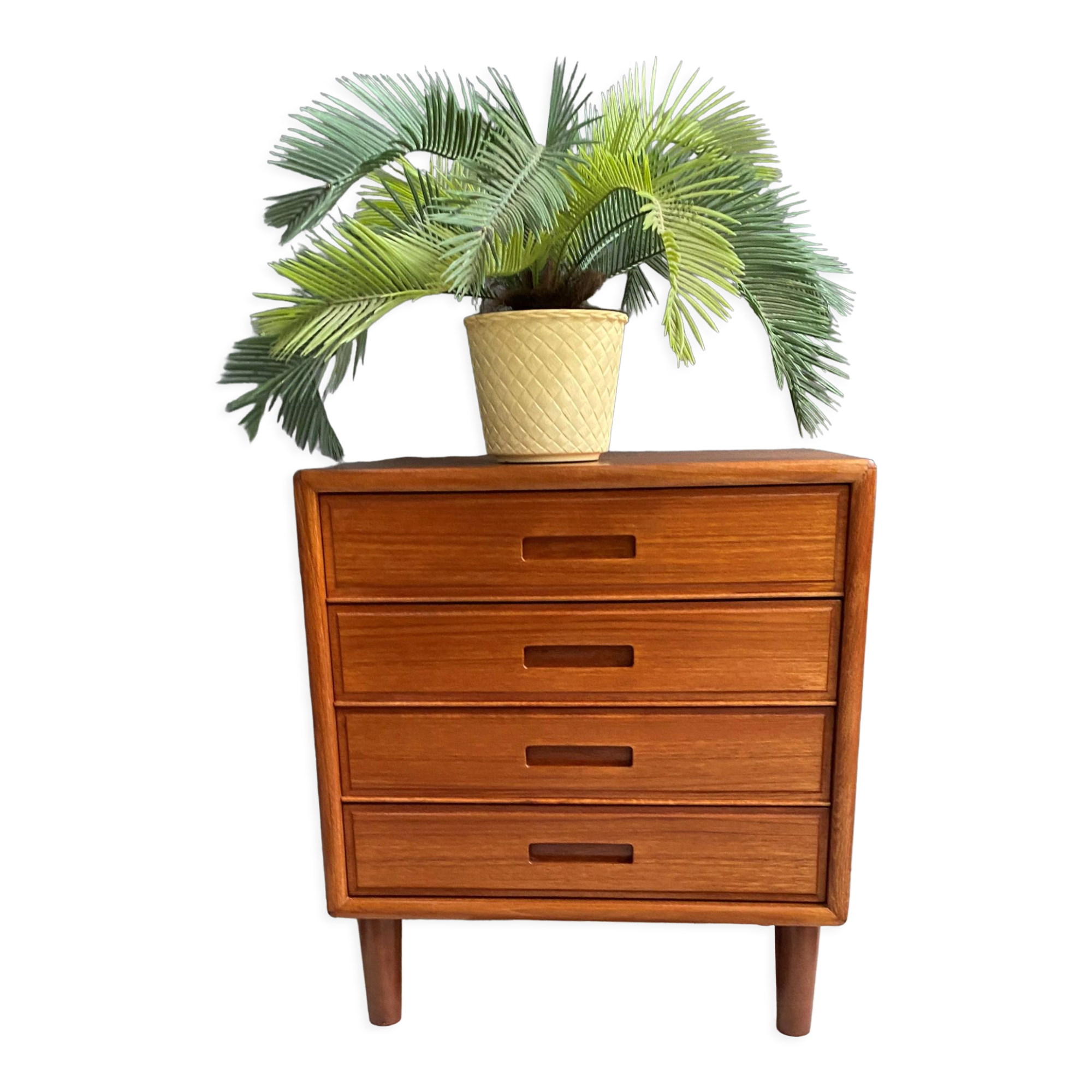 Teak chest of drawers Danish 1960s