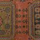 3x11 Vintage Terracotta Oriental Pattern Turkish Runner Rug, 89x342Cm