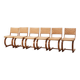 Bas van Pelt Rare Set of 6 Dining Chairs for My Home 1936