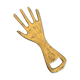 Hand-shaped brass stripper