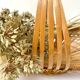 Braided bamboo fruit basket