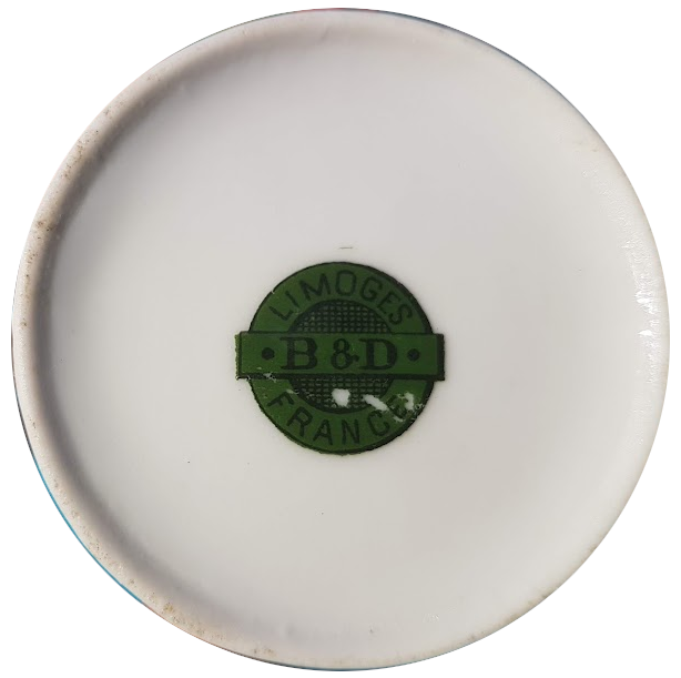 Milk pot Limoges porcelain