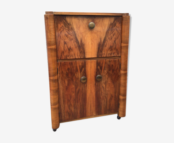 Meuble bar Art deco en bois