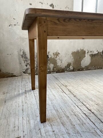 XL farmhouse table in beech and pine 3m