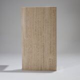 Rectangular travertine coffee table, 1970s