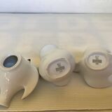 Eight bird candlesticks from Bavaria and Arzberg, Germany