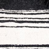 Handwoven recycled cotton rug - 40 x 60 cm